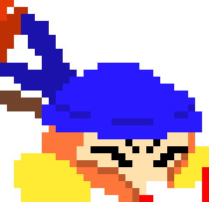 [777455] *Some of her attacks would hit Marx, Taranza, Ribbon, and Bandana Dee* AH! THEY'RE ALL OVER THE PLACE--!!