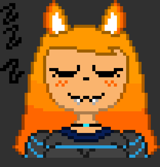 sorry eve i love you(curls up on eve's lap and takes a nap... not irl eve please don't go ) - Evan