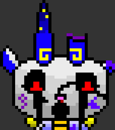 it feels so weird revisiting this sprite.... probably bc i don't feel so edgy beCAUSE of a purple knife