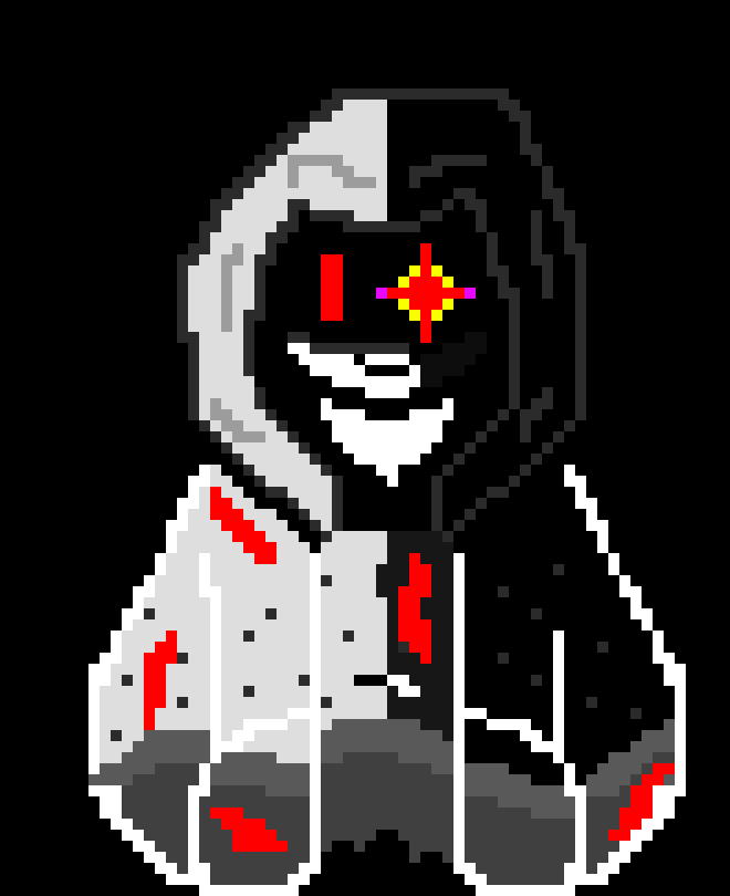 *grabs in sans and stabs him with a blue bone and the teleports upward* well then 