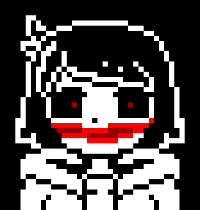 [2fbf6b] *turns around and jumpscares* -Helix (Chara)