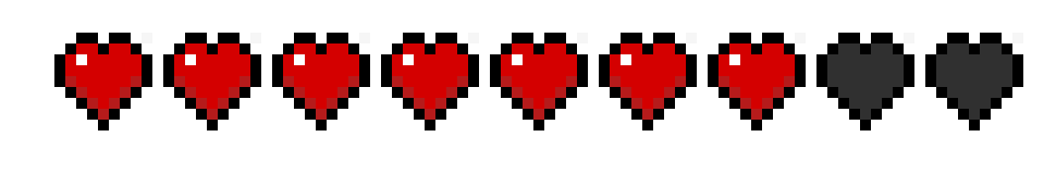 [3c9435] Minecraft health bar -2