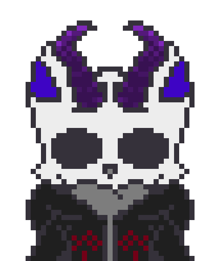 [5b2f3e] sometimes I see a Mask in Shisan's Head sometimes, maybe it's the eyes