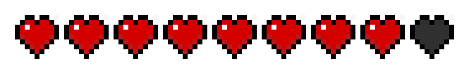 [3c9435] Minecraft health bar -1