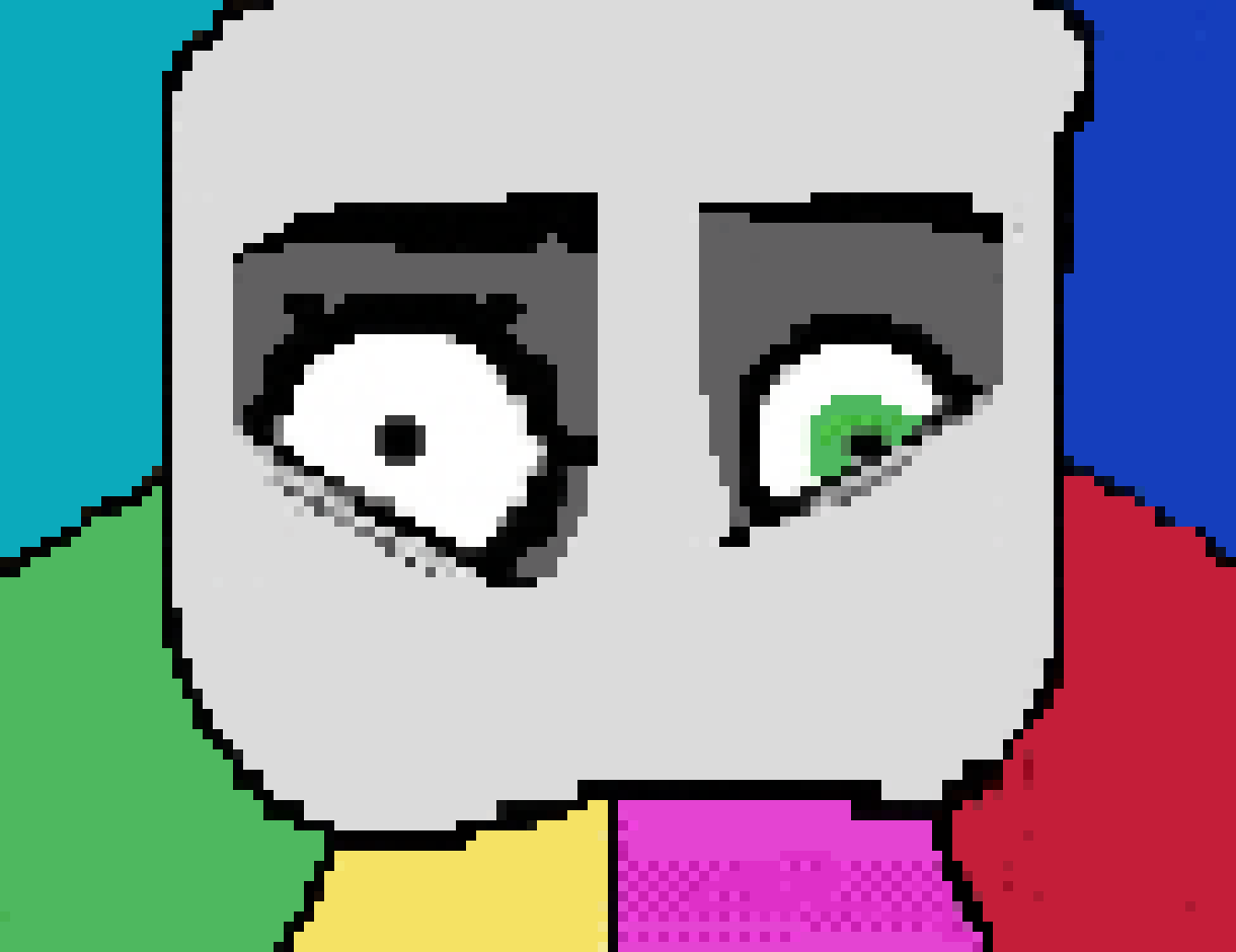 [0b5209] Mrpuzzlefacepixelart