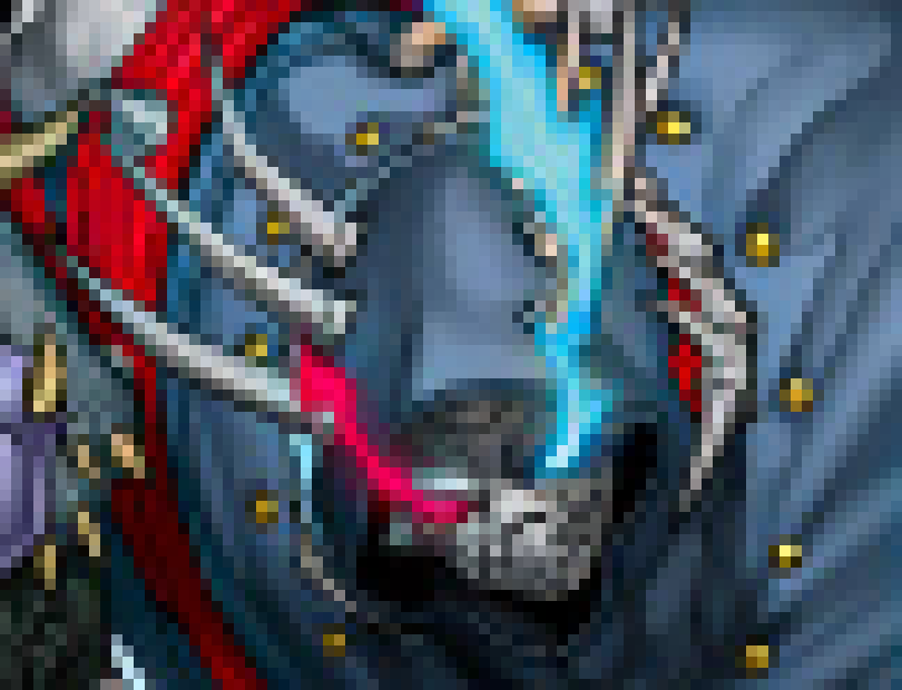 [2a5b2b] *The creature seemed slow at first, but it was now quickly gaining on them.*