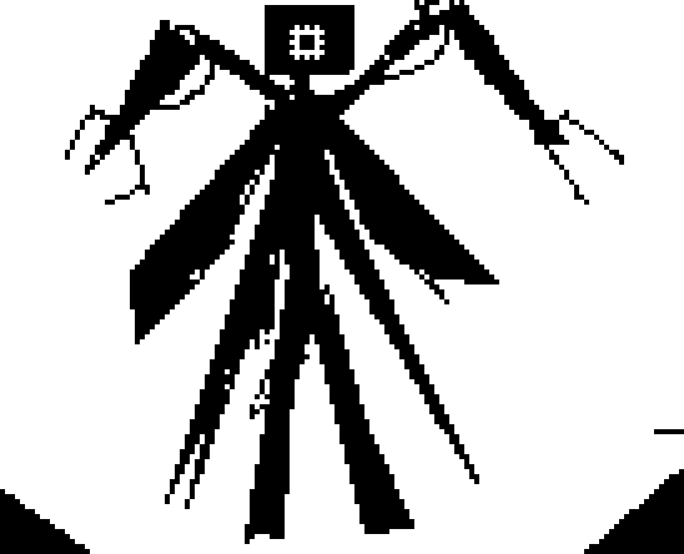 [d3d1a9] Name: Engineer Power level: 6 Energy: 7 LV: 90 Health: 500 -------------------------------------------------- Description: Main Ability: weld: will make a tower witch he will shoot bullets from  Other Abilities: gun hand: he will shoot 100F bullets at frisk.   Heal: he will weld himself back together with the metal scrap around the arena  Shock: he will shoot a emp that will stun and make the screen blurry  Extra Information: his eye looks like the settings menu button. He has welded himself back together so many times he looks all messed up. Gender: Male (idk the thing I based the other one on) 