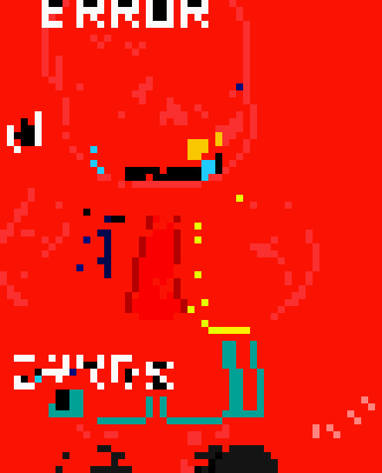 [d46952] error get's destroyed by horror gaster blaster's