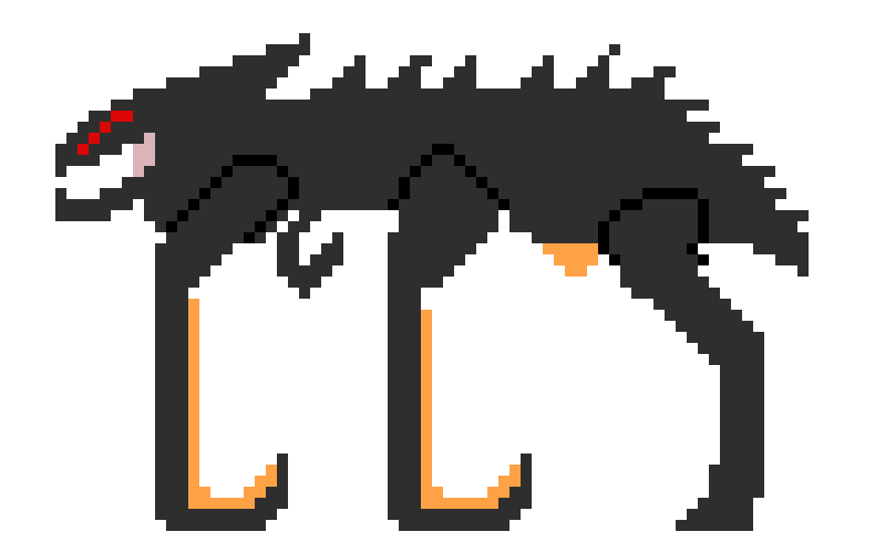 female muto from godzilla 2014 by sj well nvm i know nothing about hollow night