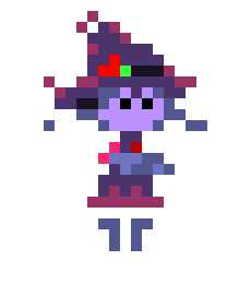 [777455] *Urotsuki came out of the Inn she was at and looked around, she seemed really tired and was in a different outfit. She saw Marker and Prince Fluff and went over to them.*