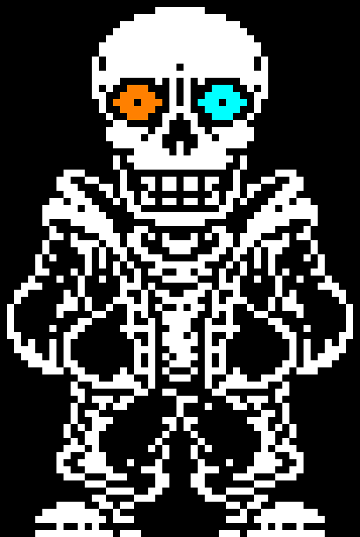 [95be89] Sans... But with a normal skeleton head! R/Blursedimages
