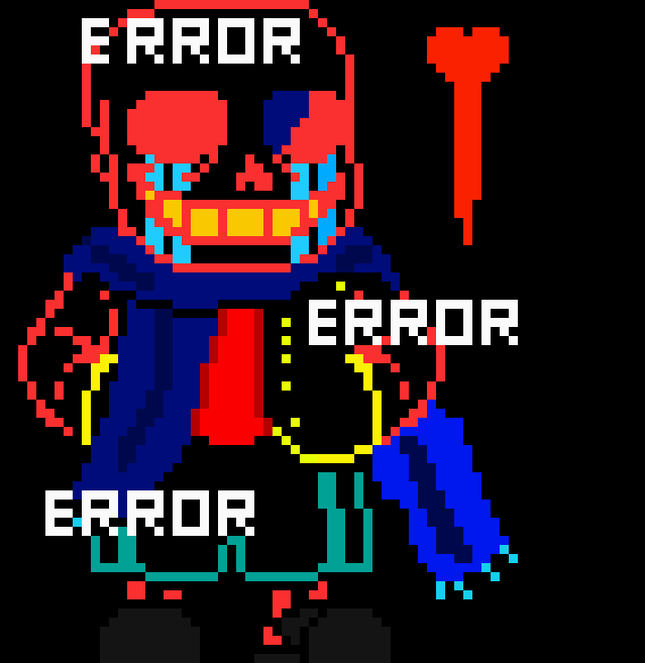 I-I can't move *the blue bones disappear*