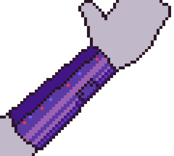 [e1bba7] Nah, the nerves are all connected to eachother perfectly, it's more of a design choice.