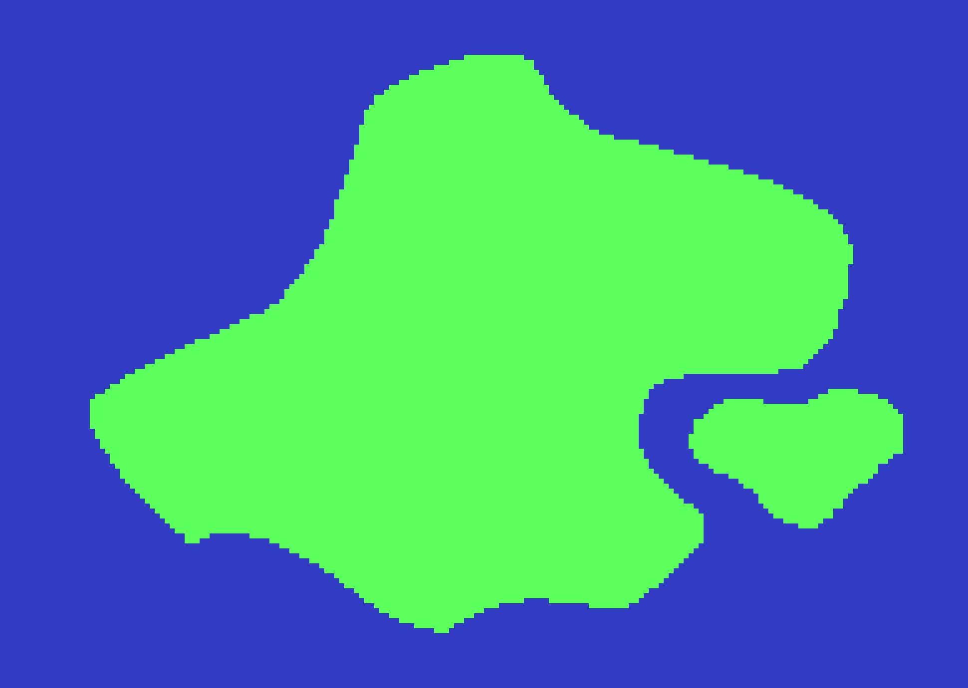 [9ce148] (another thing to note: i actually would prefer the landmasses to be green, that way i know they're unclaimed. if this map gets used for a similar Civilization rp like earlier, patches of land are gonna be certain colors to represent a person controlling that territory)