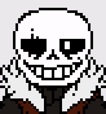 (Yeah this is my Danger! UnderMad sans sprite.)