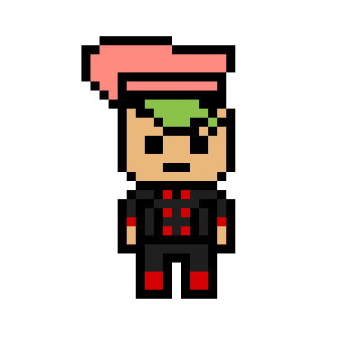 danganronpa pixel sprite base