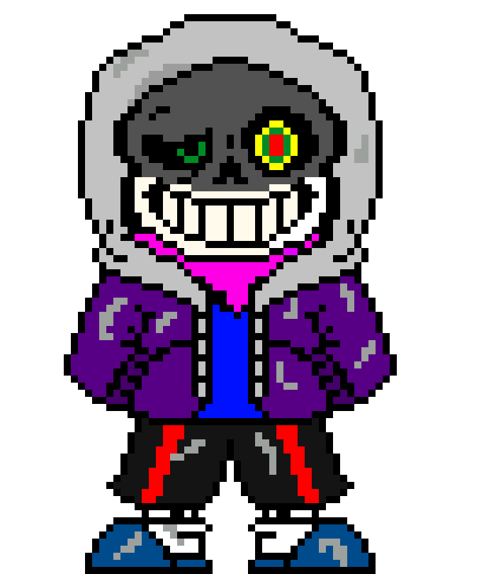 [d082ec] i put caftars colors on dust sans (so uhh dust caftar ig)