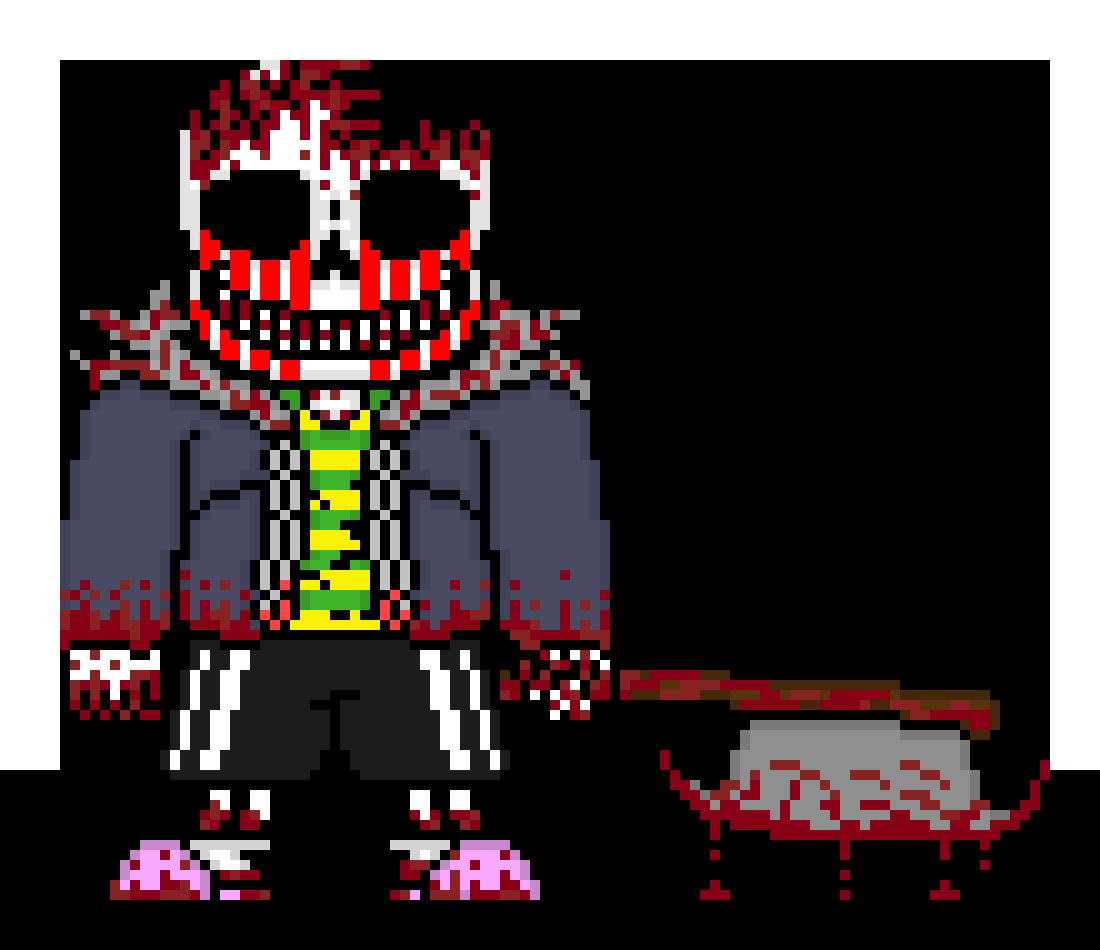 [02042d] ugh, humans are pathetic *He easily takes down the security* easy as buttering bread, now where were we? Oh right K I L L I N G Y A L L *he kills them all, then rushes to multi and drinks all the injected liquids out of multi then passes out afterwards*