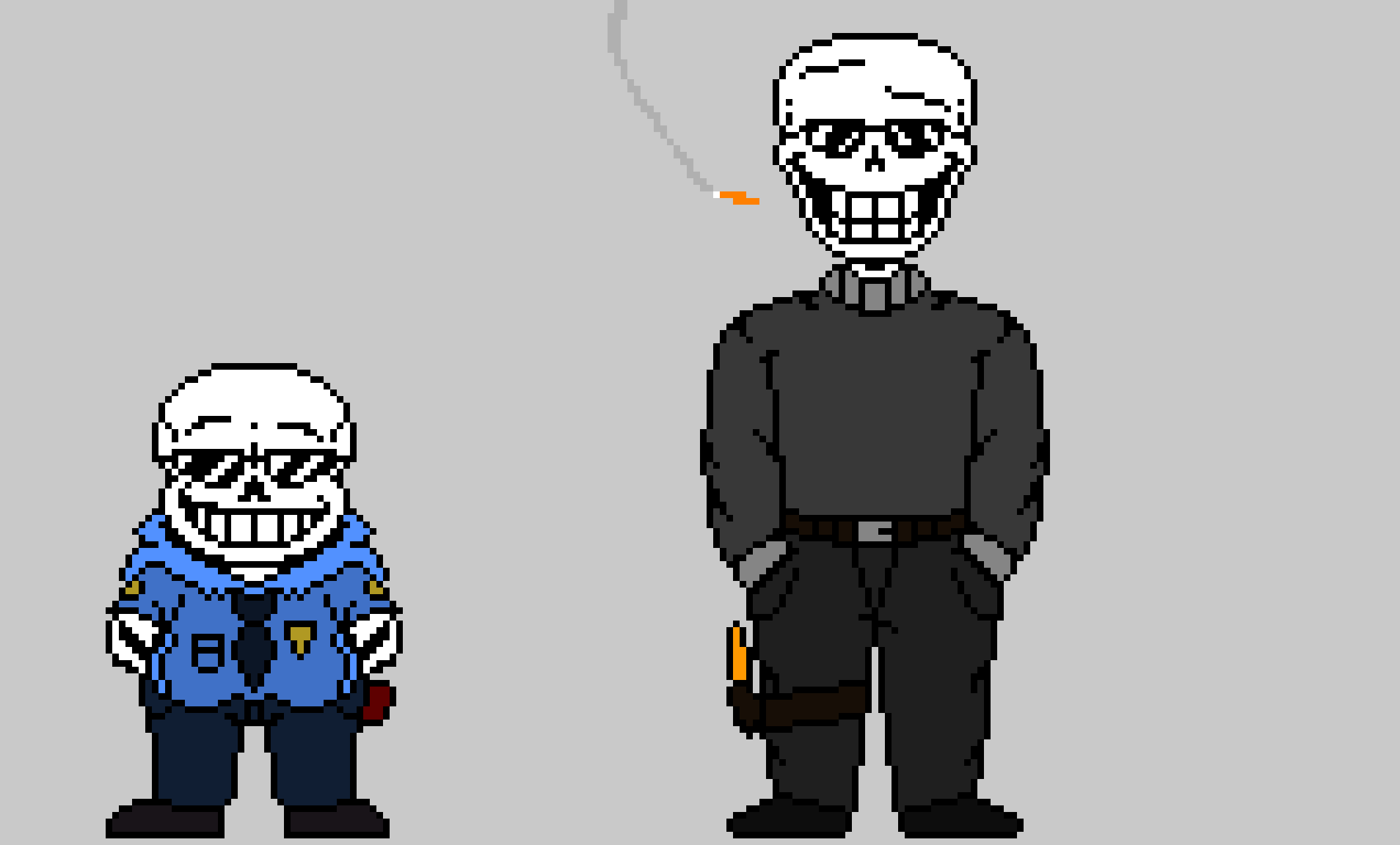 COP SANS AND AGENT PAPYRUS NEW DESIGN! (normal)