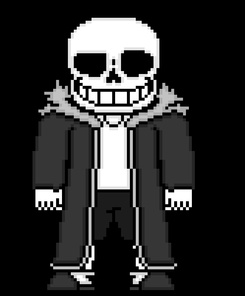 [02042d] Heh, thats a interesting story but im not delete, speak to time sans, he will tell uou who i am