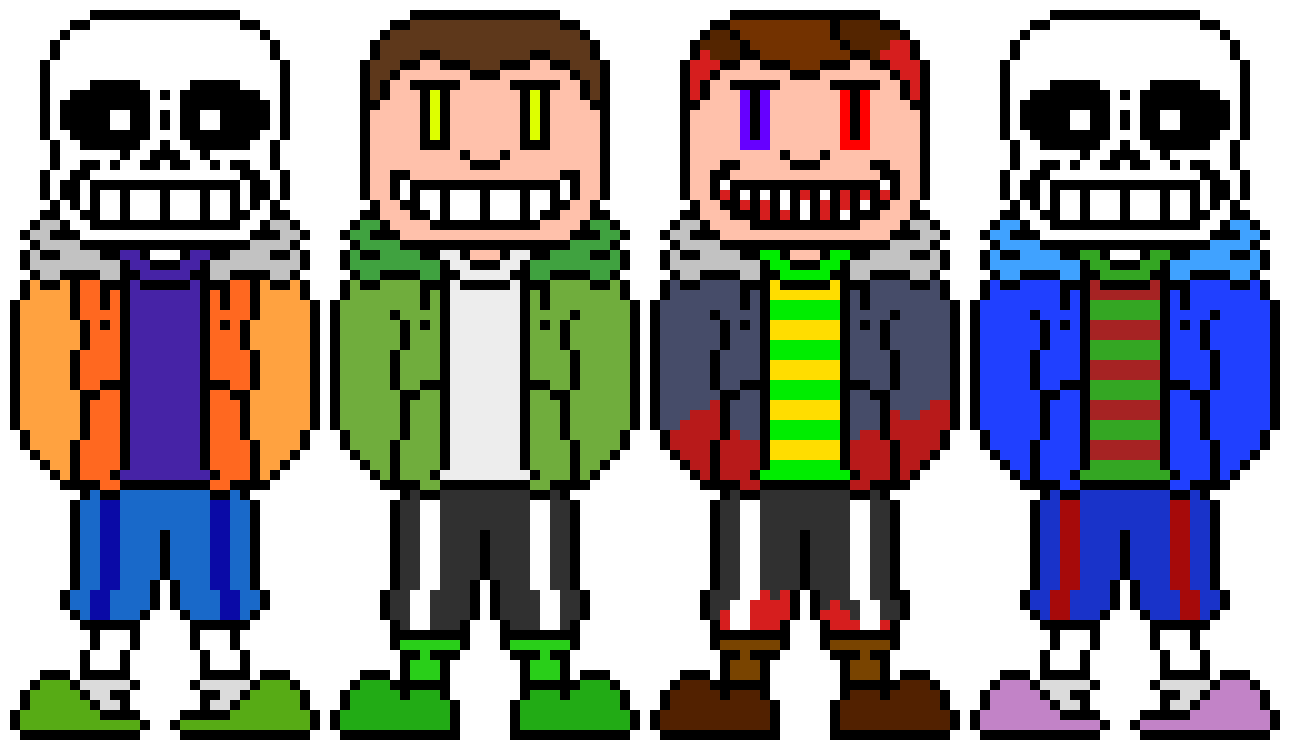 [d6b045] JacobShift Jacob, John, Acid and Terror Sans