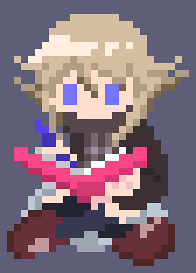 [777455] *Finally, after a bit, Bandana Dee and a couple of other Waddle Dees walked out of the building with a rather pretty cake, it was large enough to give everyone 1 piece. However, one of the Waddle Dees carried a smaller cake. The main larger one was neatly decorated and had a frosting version of Marker on it, while above it said "Happy Birthday!"*