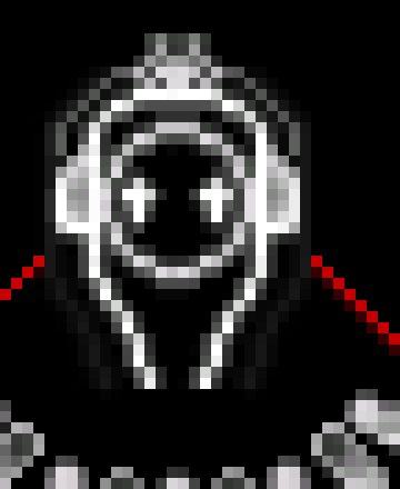 [777455] *The paint would split apart for a moment, only to quickly reform back together, keeping Drawcia's Soul trapped within.*