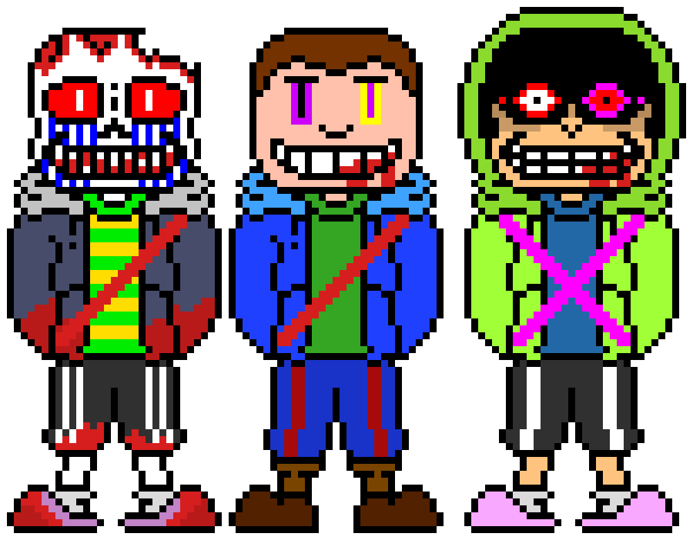 [d6b045] Trio of Regretful Suffering