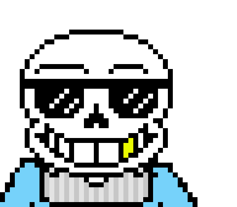 oh and hello frisk with the blue shirt