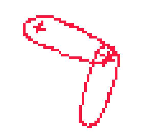 [8de716] an arm is basically two long ovals kinda overlapping at the lower one's joint