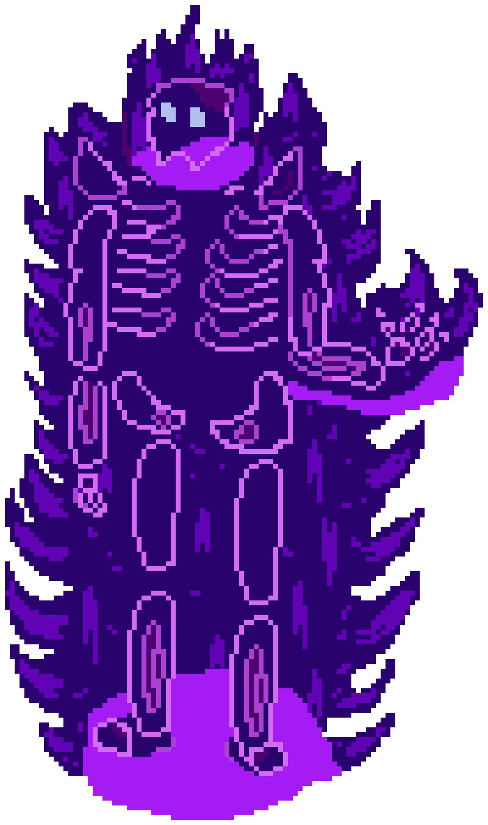 [e81606] upscalings not really hard TBH [this is a bad example cause I'm ass at big sprites], it's downscaling I have an issue with :/ - Dustrea [Deadtale]