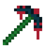 [738fdf] Halloween Pickaxe