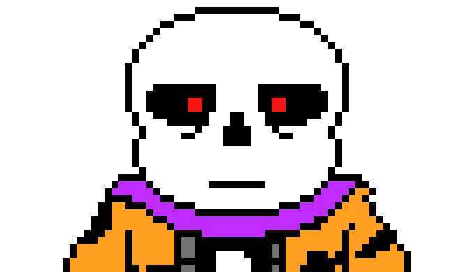 Gaster hand blasts him *