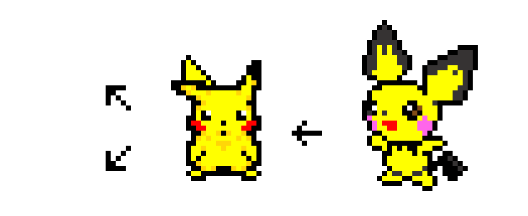 wip pichu evolution