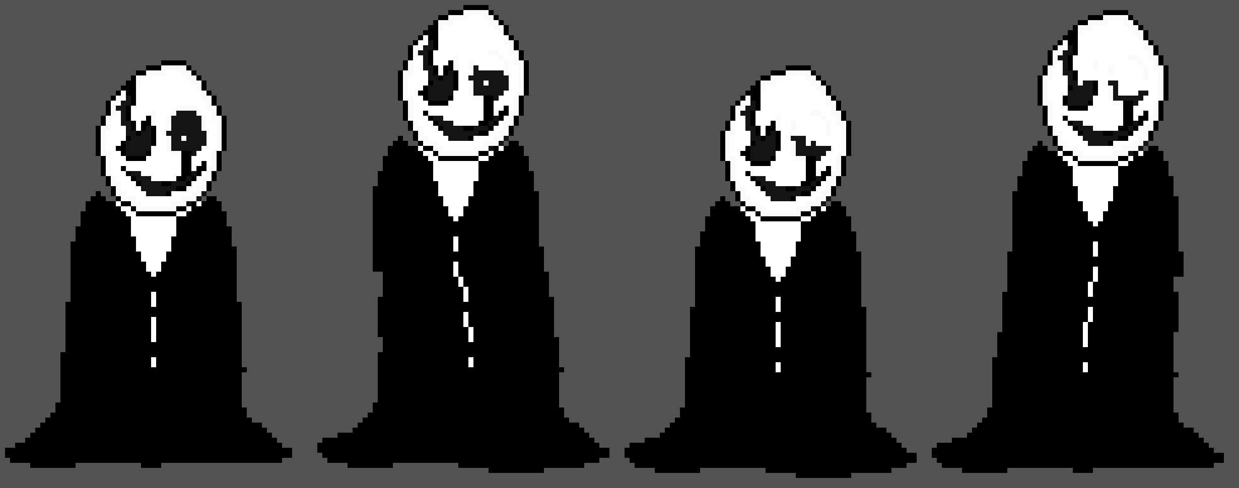 Finished gaster animation slots! (you can add other stuff if you would like! this is going to A discord server for a ost!- Mix