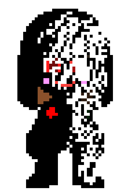 [d46952] chara got hit by sans gaster blaster  