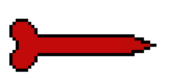 [9f960c] Undertale Bone Attack sprite