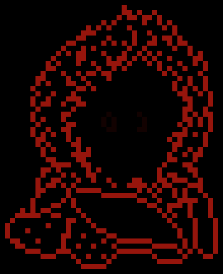 my body has a weird thing. as soon as pain is dealt it is dealt much more damaging then it was instantly wiping my health, i can survive but another hint of damage finishes me your attack was non stop therefore facing me with death anyways i have a reference for a new sprite but im shit so....