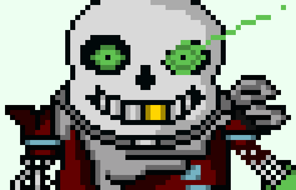 jumps on error then self destructs making an explosion and dies *