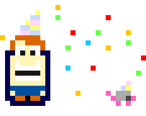 [34e3f5] Liney has a hat too!