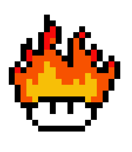 [78aaf2] Fire Mushroom
