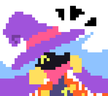 [777455] My! Hello Marker! I hadn't gotten a chance to greet you today. *She sort of went to hug him, still trying to get used to it-*