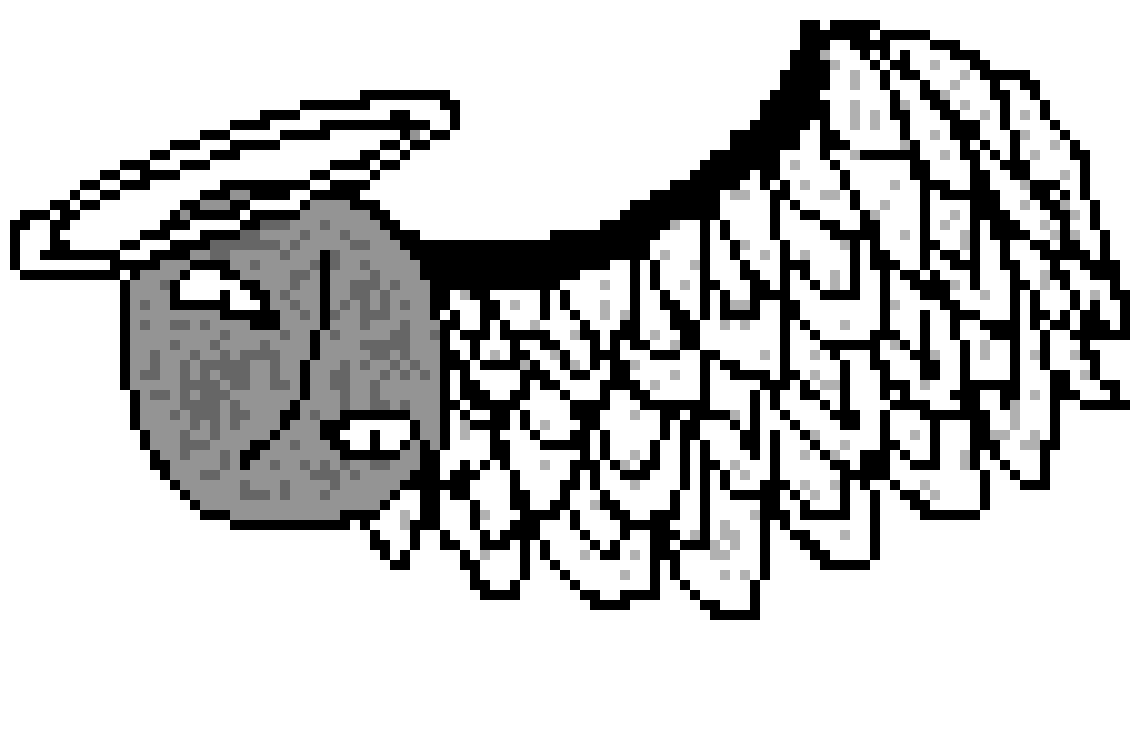 [b1c5db] *Suddenly, Zealot looks down at john, as an apple falls out of their wings and hovers twords them* "Care for an apple?"