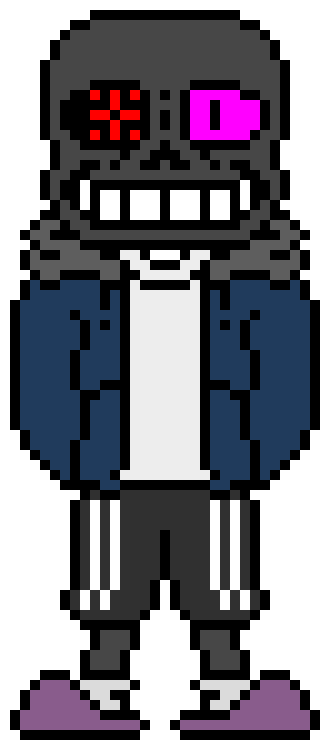 [d6b045] Fear Sans: *Grabs Funny Bone and Absorbs his Fear*