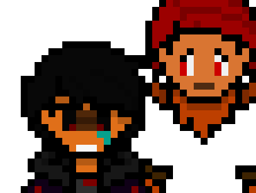 [a3bb48] Dispatch OC - Krimzo Bloodhowller w/ his younger brother, Rojos, as a phantom (though Krimzo didn't kill him; Rojos died whilst trying to save their family from the Red Ring, which is why Krimzo has such a hate boner for them and Shroud, although not Invisigal (Courtney), since they've been friends for a good while, and the death of his younger bro and his family is the reason he became a villain but exclusively went after other villains (except Invisigal and his neighbor of course))