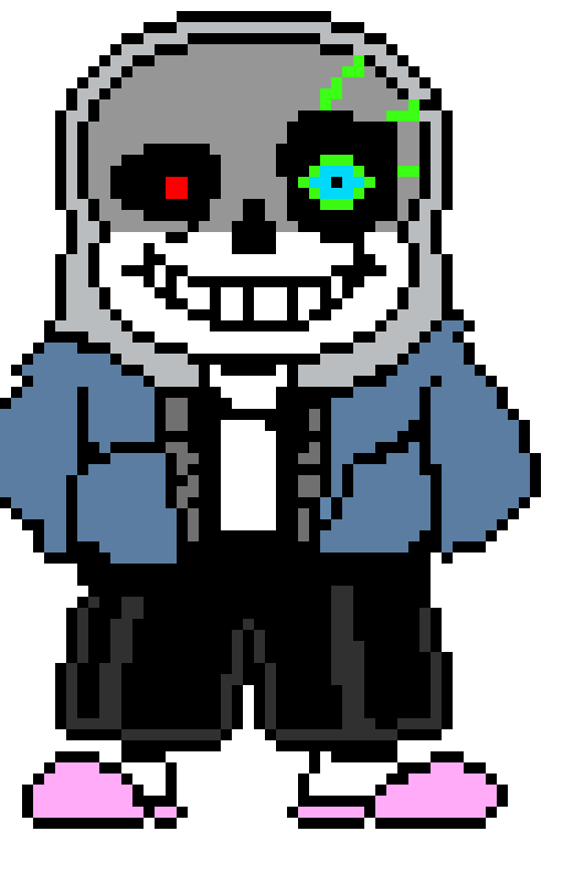 [d46952] sends huge gaster blaster at the earth