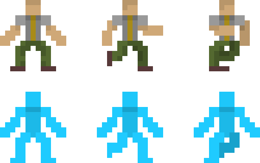 [9664c4] Movement Sprites