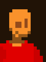 *turns around, on fire*