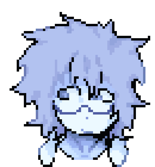 [7d85eb] yes but theres more to it look at how the dark purple acts like a midtone even though its lighter than the other purple theres something there that i dont understand