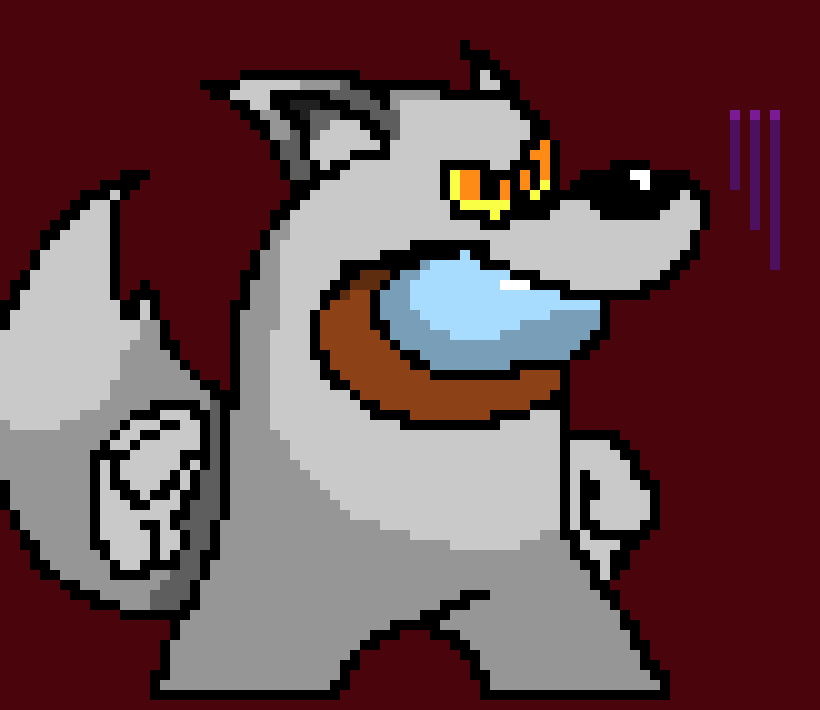 BOI DONT YOU DARE KILL ME RED IMPOSTER-wolf god (used to be gray impster)